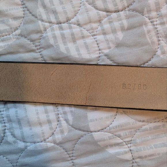 Vintage Men`s Award Design Medals Leather belt with solid brass Racoon buckle 32 - Picture 10 of 15